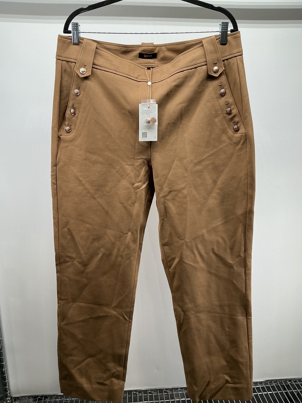 Ultra-Stretch Ponte Straight Leg Mariner Pants
